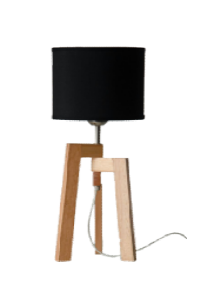 VELADOR DE MADERA 340 C/P